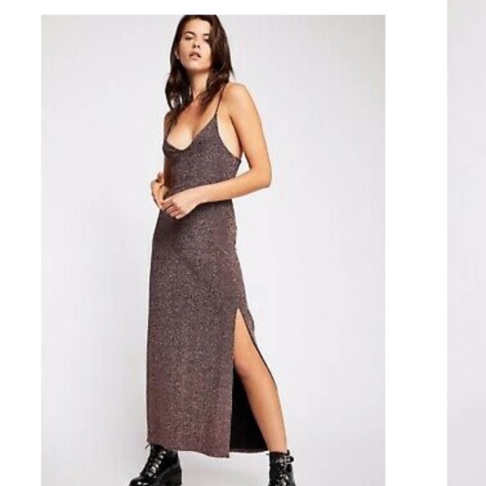 Free people sparkly maxi dress
